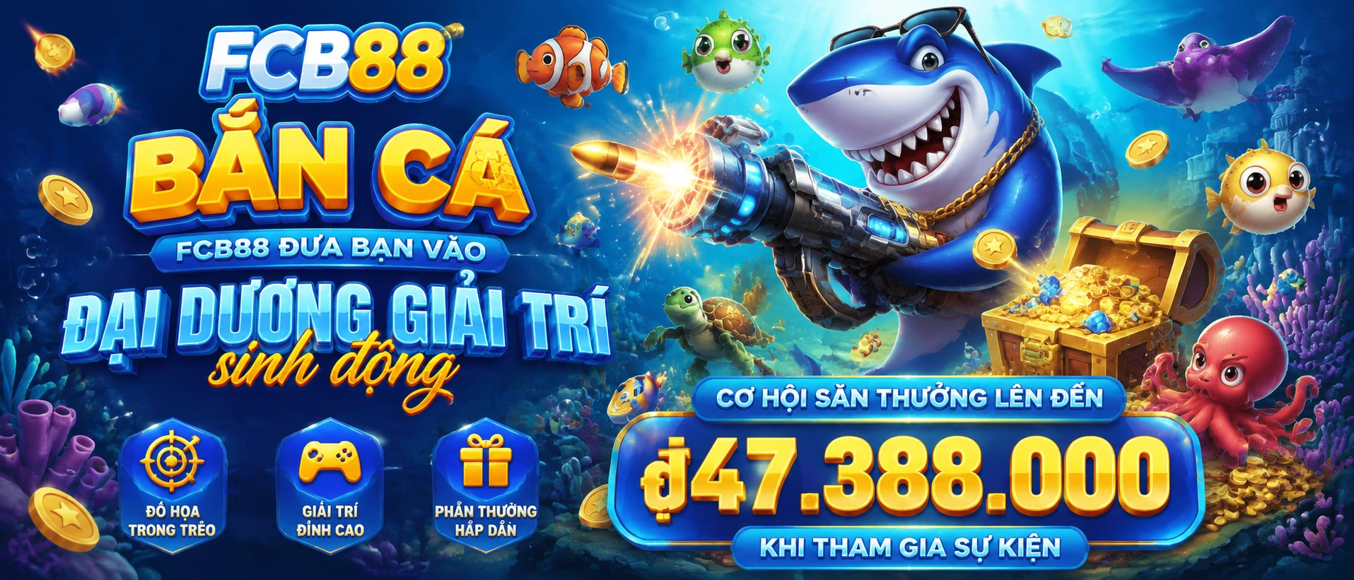 Khu vực bắn cá trên FCB88
