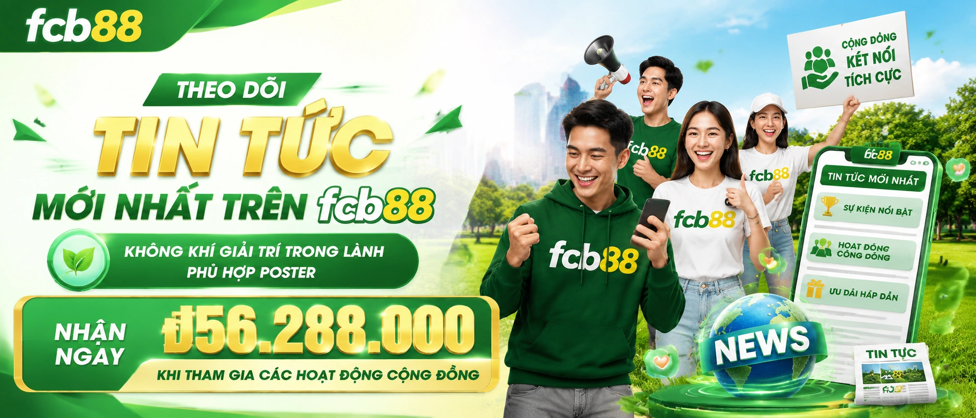 Thông báo khuyến mãi và cập nhật trên FCB88